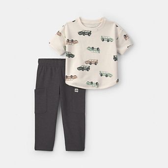 Toddler Boy Carter's 2 pc Short Sleeve Top & Pant Set