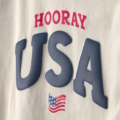 Toddler Boy Carter's 2-Piece Hooray USA Top & Short Set