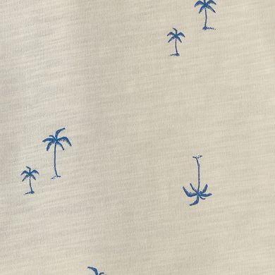 Toddler Boy Carter's 2-Piece Palm Tree Polo & Short Set