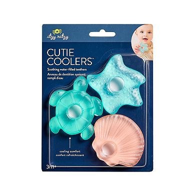 Itzy Ritzy Cutie Coolers™ Silly Foods 3-Pack Teething Toys
