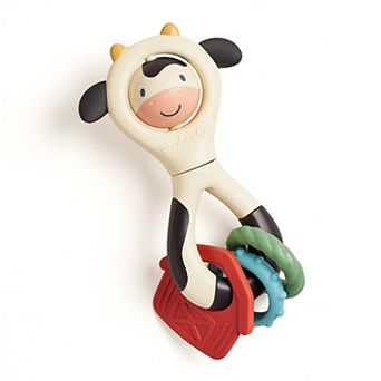 Itzy Ritzy Spinner Cow Teething Toy