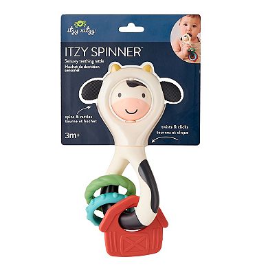 Itzy Ritzy Spinner Cow Teething Toy