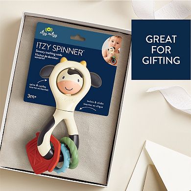 Itzy Ritzy Spinner Cow Teething Toy