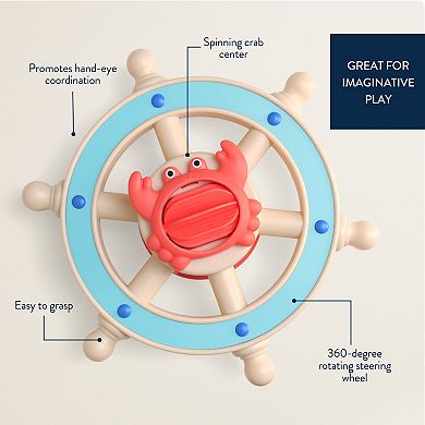 Itzy Ritzy Captain™ Crab Bath Toy