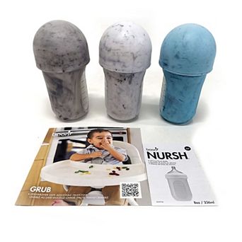 Boon NURSH 8 oz. 3 pk Baby Bottles