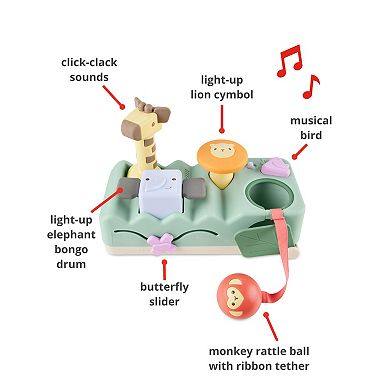 Skip Hop Geometric Wonders Interactive Musical Bench