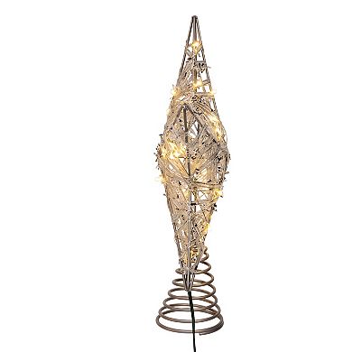 Kurt Adler 10.5-Inch LED Light 5-Point Star Christmas Tree Topper