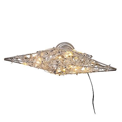 Kurt Adler 10.5-Inch LED Light 5-Point Star Christmas Tree Topper