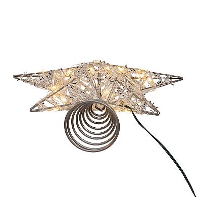 Kurt Adler 10.5-Inch LED Light 5-Point Star Christmas Tree Topper