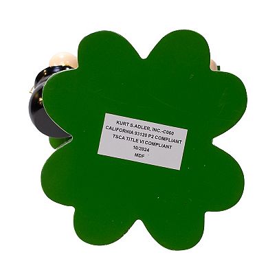 Kurt Adler 14-Inch Leprechaun Soldier Nutcracker Table Decor