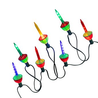 Kurt Adler 7-Light LED Set Bubble String Light Set