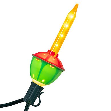 Kurt Adler 7-Light LED Set Bubble String Light Set