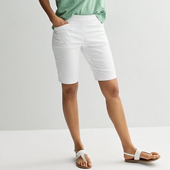 Women's Croft & Barrow® Effortless Stretch Bermuda Shorts