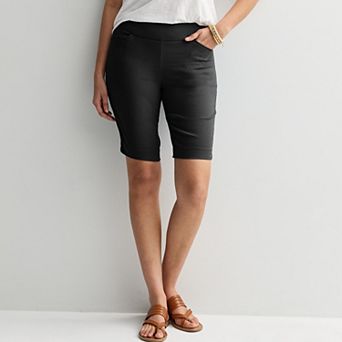 Women's Croft & Barrow® Effortless Stretch Bermuda Shorts
