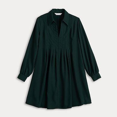 Women's Nine West Pintuck Mini Dress