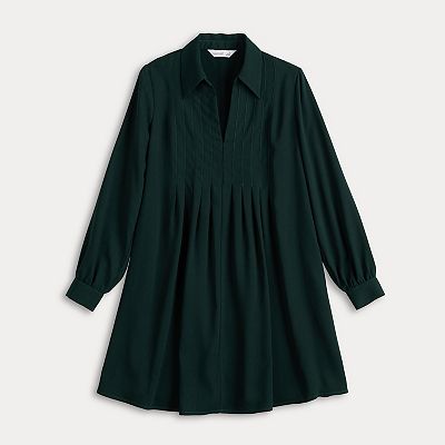 Women's Nine West Pintuck Mini Dress