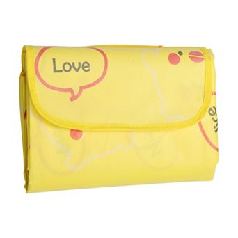 Waterproof Beach Blanket, Lightweight Picnic Mat with Handle 59.06"x39.37"