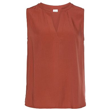 Lascana Women's Sleeveless V-Neck Blouse