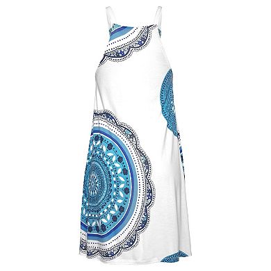 Lascana Women's Patterned High Neck Dress