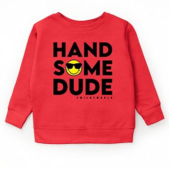 SmileyWorld Handsome Dude Sunglasses - Youth Graphic Sweatshirt