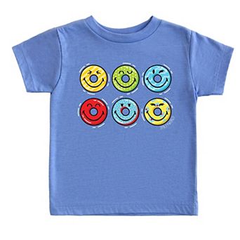 SmileyWorld Pool Floats - Toddler Short Sleeve Graphic T-Shirt