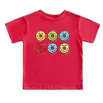 SmileyWorld Pool Floats - Toddler Short Sleeve Graphic T-Shirt