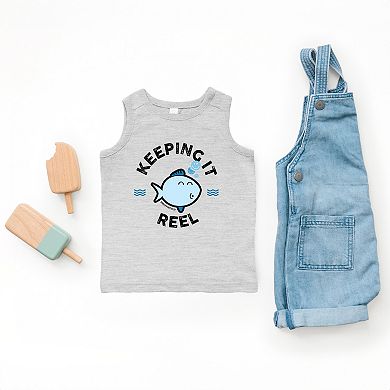 SmileyWorld Keeping It Reel Fish - Toddler Graphic Tank