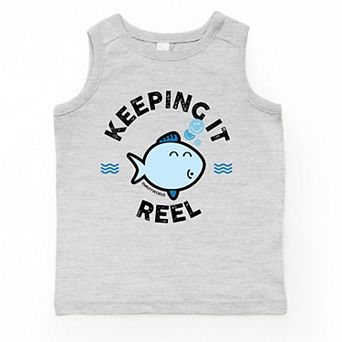 SmileyWorld Keeping It Reel Fish - Toddler Graphic Tank