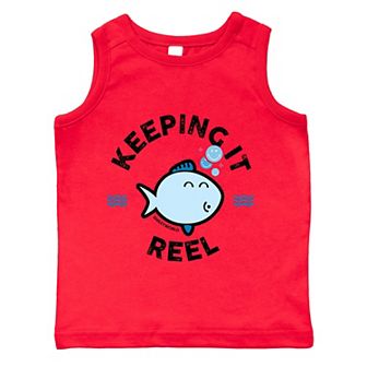 SmileyWorld Keeping It Reel Fish - Toddler Graphic Tank