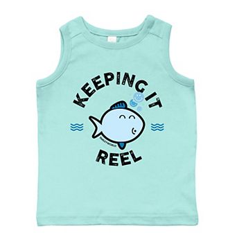 SmileyWorld Keeping It Reel Fish - Toddler Graphic Tank