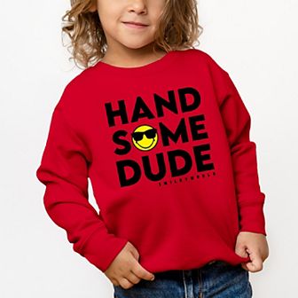 SmileyWorld Handsome Dude Sunglasses - Toddler Graphic Sweatshirt