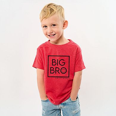 SmileyWorld Big Bro Square - Youth Short Sleeve Graphic T-Shirt