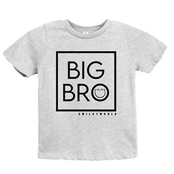 SmileyWorld Big Bro Square - Youth Short Sleeve Graphic T-Shirt