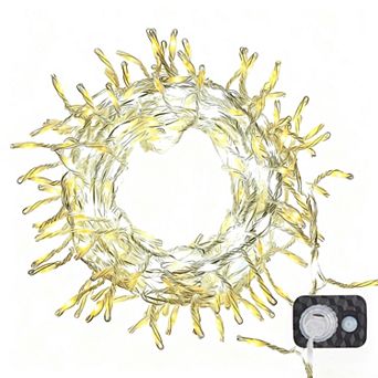 5M/16.4ft 300 LED Firecracker Starry Lights Twinkle String Lights