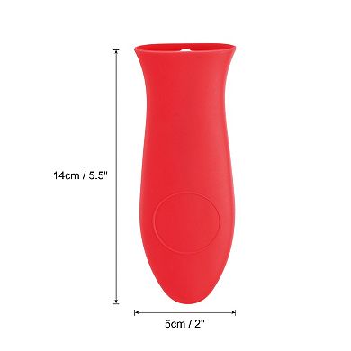 Silicone Hot Handle Holders, Cast Iron Skillet Handle Covers Silicone Pan Handle Sleeve
