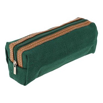 Pencil Pen Case, Pencil Holders, Canvas Pencil Pouch, Portable Stationery Bag 7.87"x2.36"x1.97"