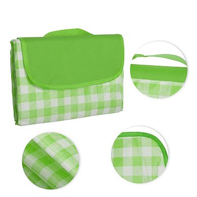 Waterproof Beach Blanket, Lightweight Picnic Mat with Handle 59.06"x78.74"