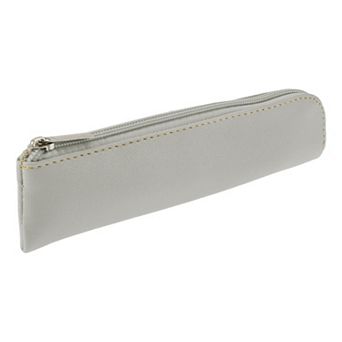 Pencil Pen Case, Pencil Holder, Faux Leather Pencil Pouch, Portable Zipper Pencil Case 7.87"x1.57"