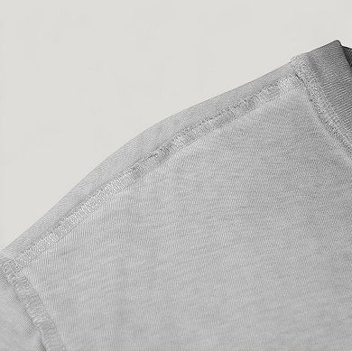 Men's Gradient Short Sleeve Crew Neck T-Shirt with Relaxed Fit and Minimalist Design