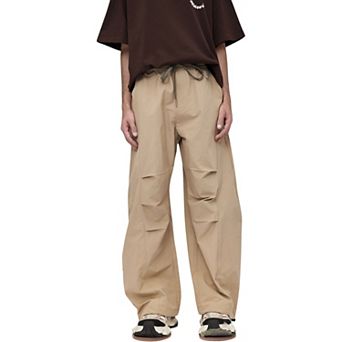 Men's Wide Leg Relaxed Fit Drawstring Waist Casual Sweatpants