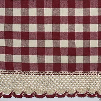 Goodgram Country Plaid Window Valance Treatment