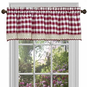 Goodgram Country Plaid Window Valance Treatment