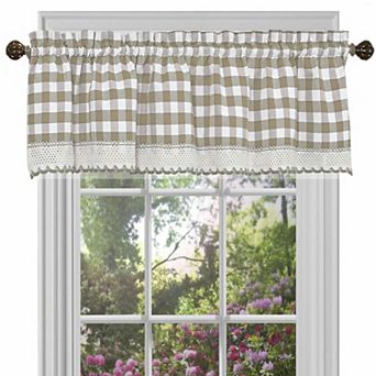 Goodgram Country Plaid Window Valance Treatment