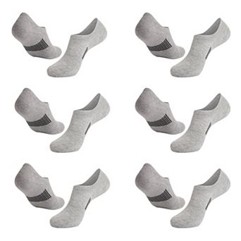 Men's 6 pk Breathable No - Show Athletic Socks