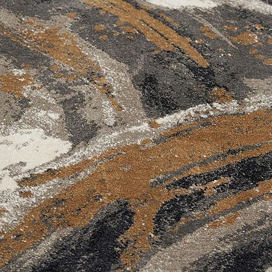 Luxe Weavers Abstract Geometric Area Rug