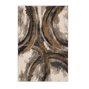 Luxe Weavers Abstract Geometric Area Rug