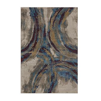 Luxe Weavers Abstract Geometric Area Rug