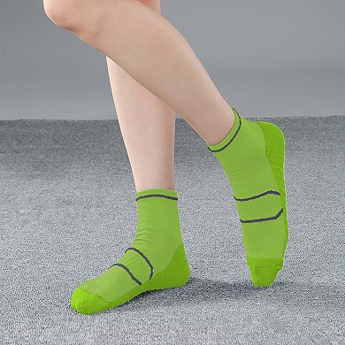 Men's 6pk Athletic Ankle Socks with Accents