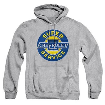Big & Tall Chevy Super Service Graphic Pullover Hoodie