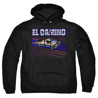Big & Tall Chevrolet El Camino Graphic Pullover Hoodie